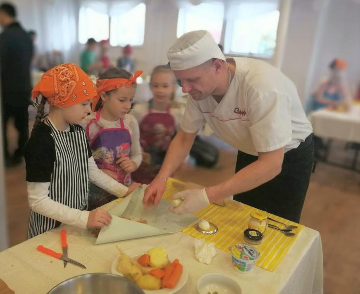 Odkrywamy talenty - Czyli warsztaty kulinarne dla najmłodszych. 