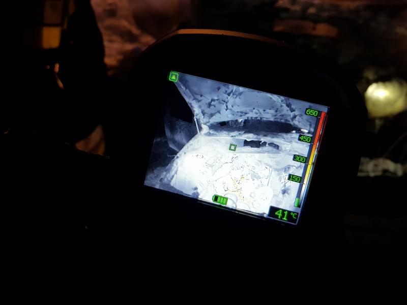 Kamera termowizyjna w OSP Tychowo  - wyrazy wdzięczności dla sponsorów.  