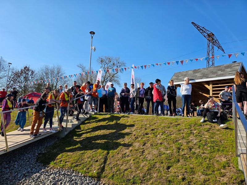 Oficjalne otwarcie przystani kajakowej w Białogardzie