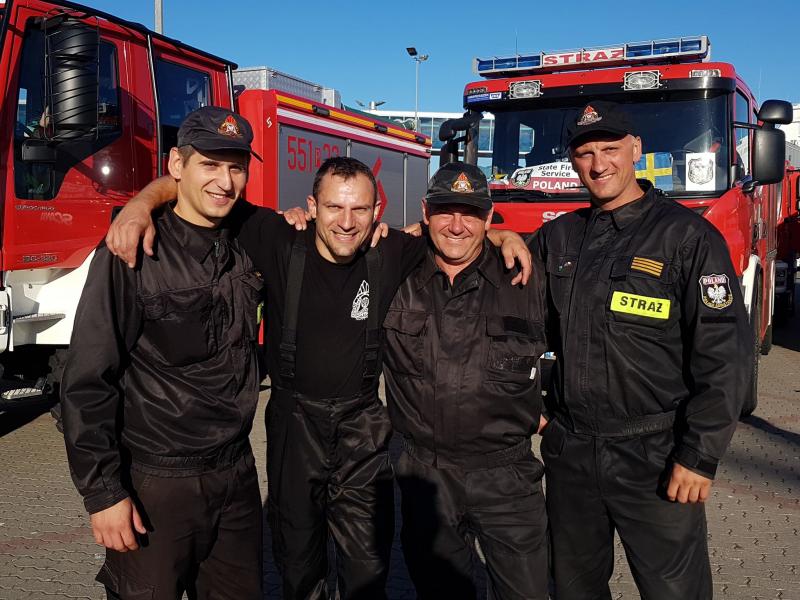 Powitanie strażaków Świnoujście i Białogard - duża porcja zdjęć!