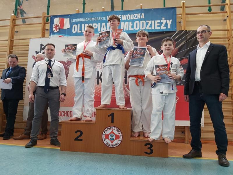 6 kwietnia w Złocieńcu odbyła się Wojewódzka Olimpiada Młodzieży Karate Kyokushin