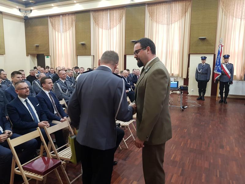 Odprawa Służbowa  i pożegnanie Komendanta Powiatowego Policji w Białogardzie - obszerna fotorelacja.