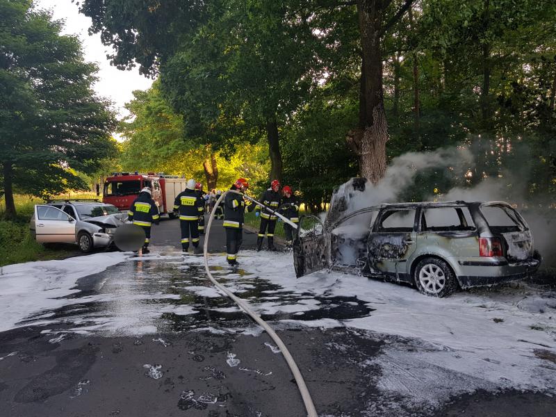 Poważny wypadek pod Białogardem, droga Białogard - Stanomino zamknięta! 