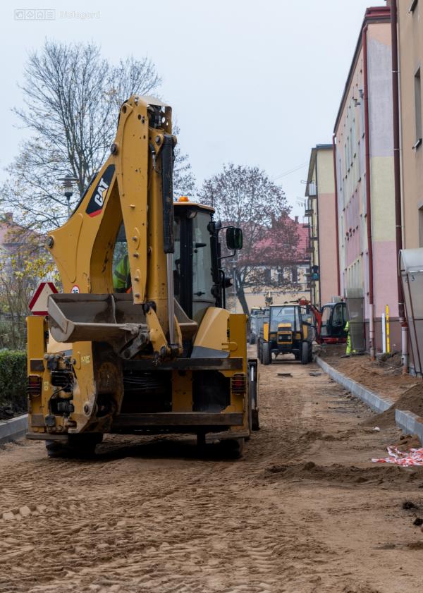  Trwają prace nad przebudową ul. Grunwaldzkiej