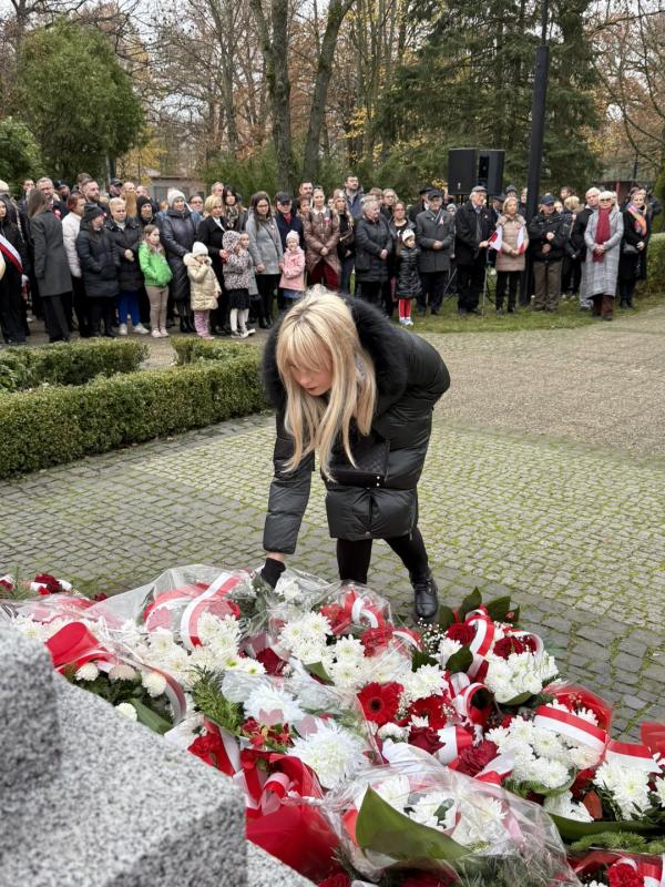 Wspólne świętowanie 107. rocznicy odzyskania niepodległości w Białogardzie