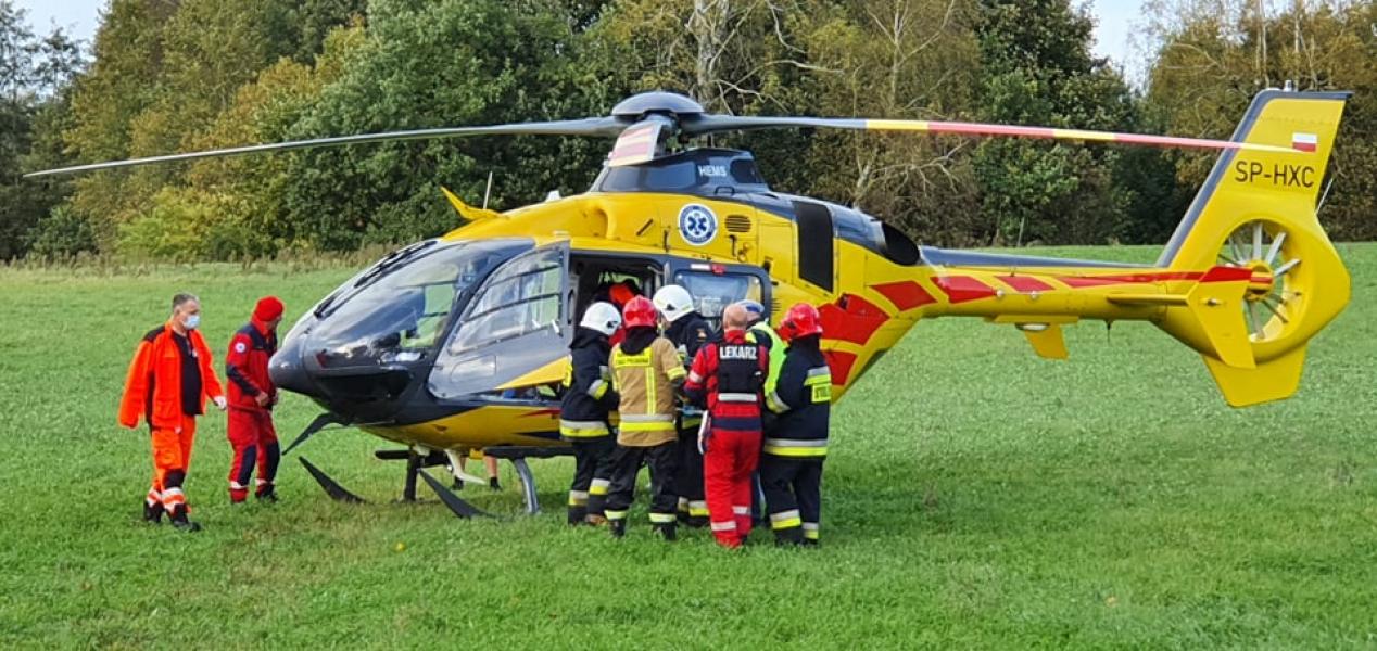 Wypadek drogowy pod Białogardem