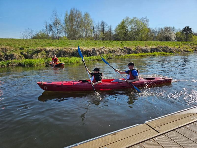 Oficjalne otwarcie przystani kajakowej w Białogardzie