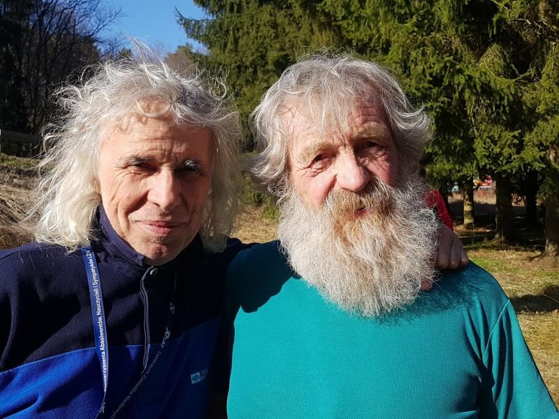 Aleksander Doba i Aleksander Lwow w kajaku pod Białogardem!