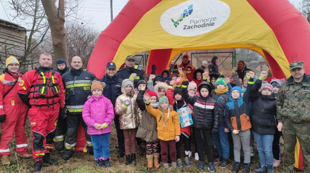 Bezpieczne ferie w gminie Karlino