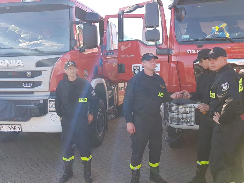 Powitanie strażaków Świnoujście i Białogard - duża porcja zdjęć!