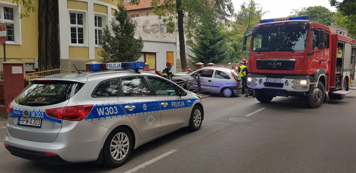 Poważny wypadek w centrum Białogardu 