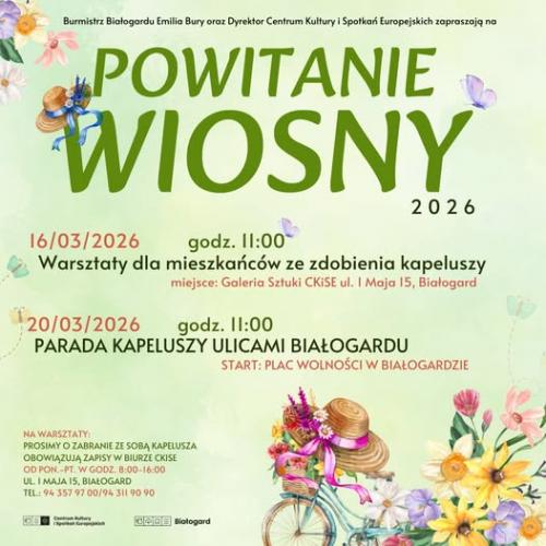 Kapelusze w ruch! Białogard wita wiosnę kreatywnie i kolorowo 