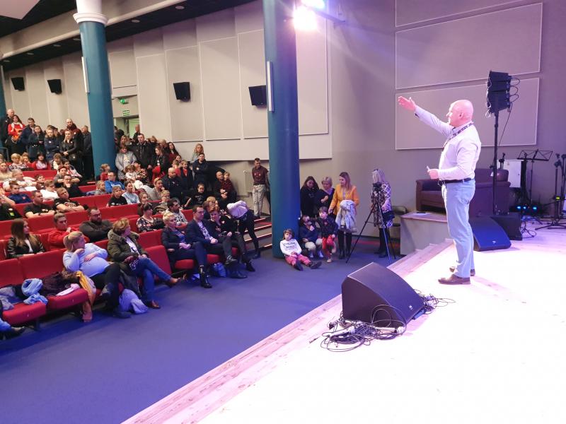 28. Finał WOŚP w Tychowie - zlicytowano złote serduszko.  Padł rekord zbiórki! ZDJĘCIA 