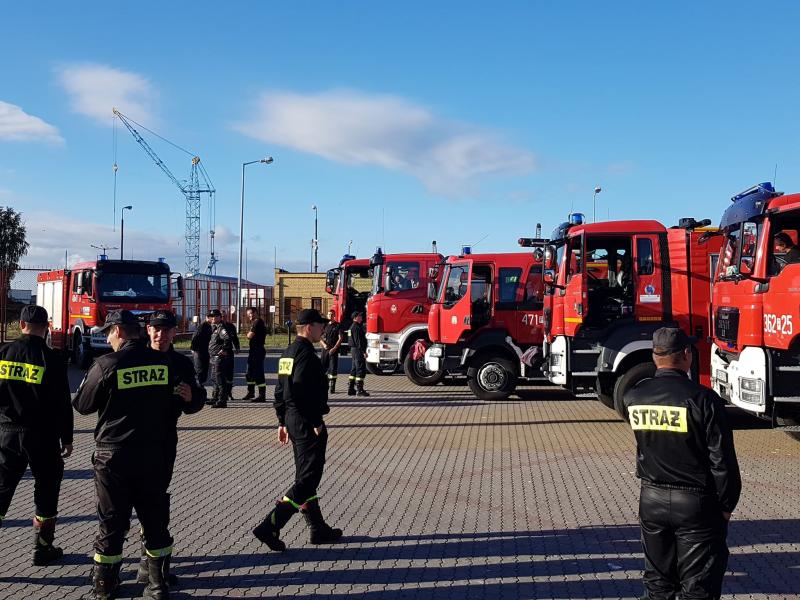 Powitanie strażaków Świnoujście i Białogard - duża porcja zdjęć!
