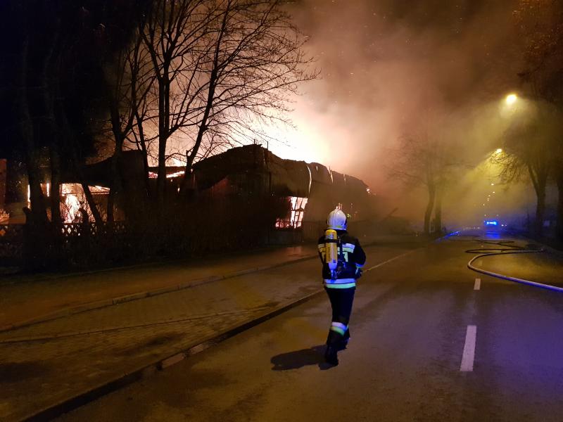 Ogromny pożar w Białogardzie! Przyczyną może być podpalenie. Foto Video!  