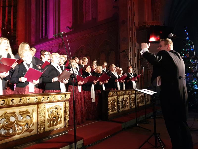 Charytatywny koncert bożonarodzeniowy  w Białogardzie. FOTORELACJA  