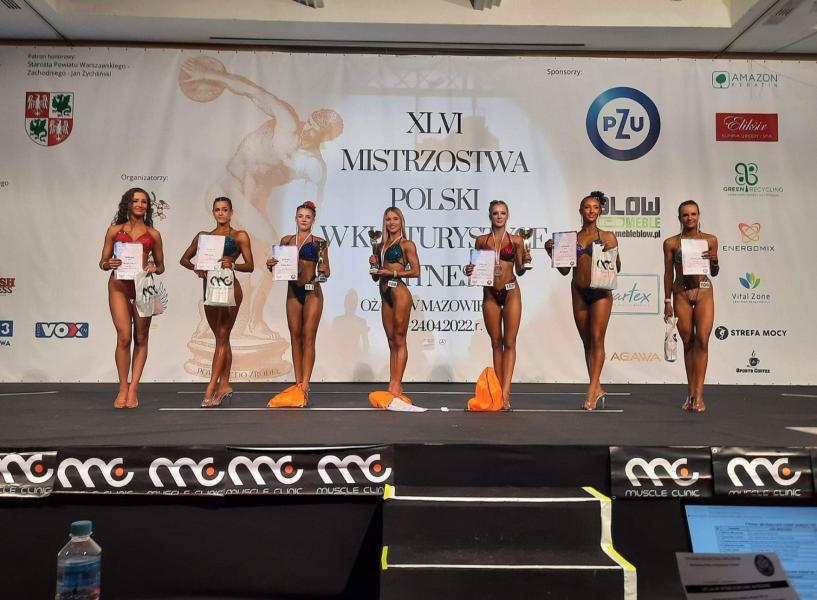 Aleksandra Kubińska Absolutną Mistrzynią Polski w Fitness Akrobatycznym