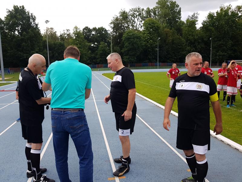 Jubileuszowy XX mecz z okazji święta policji. Fotorelacja. 