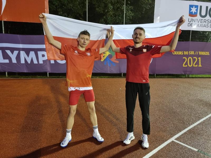 Złoty medal Bartosza Brzezickiego