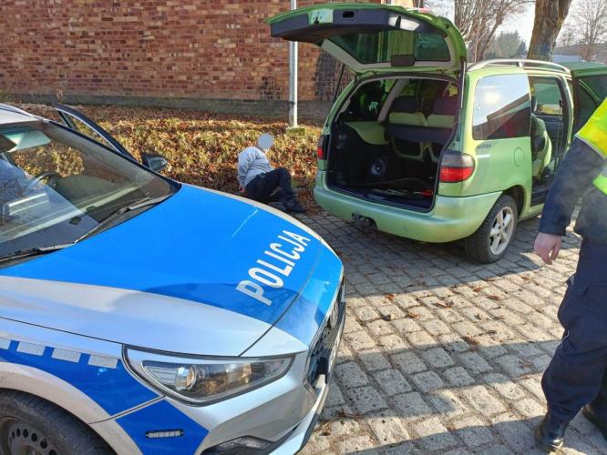 Policyjny pościg po ulicach Białogardu