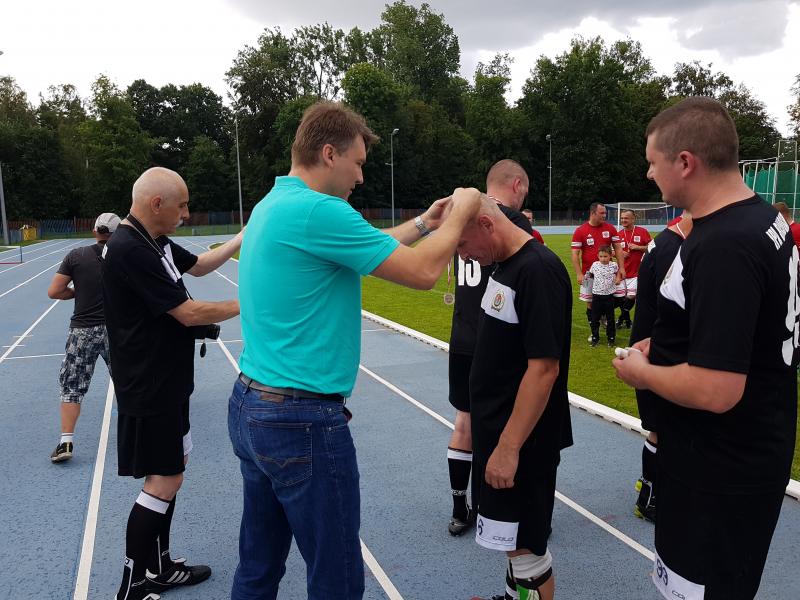 Jubileuszowy XX mecz z okazji święta policji. Fotorelacja. 