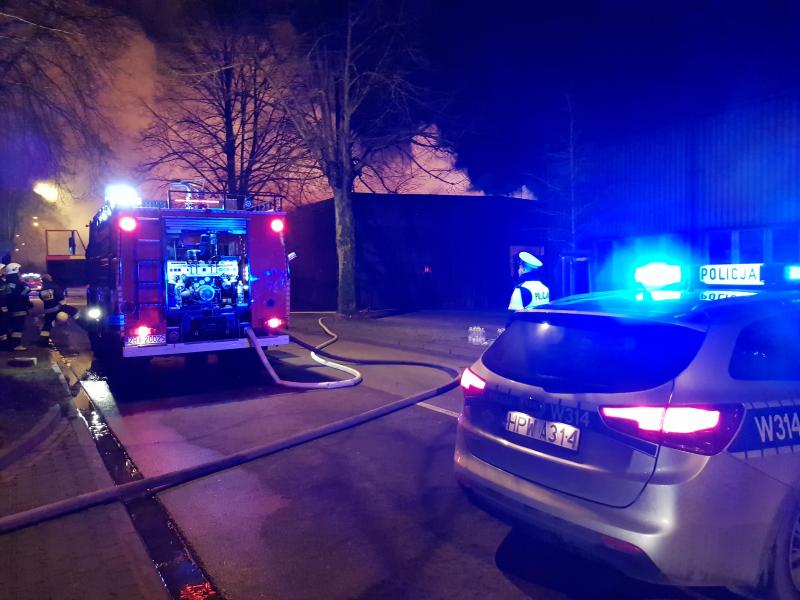 Ogromny pożar w Białogardzie! Przyczyną może być podpalenie. Foto Video!  
