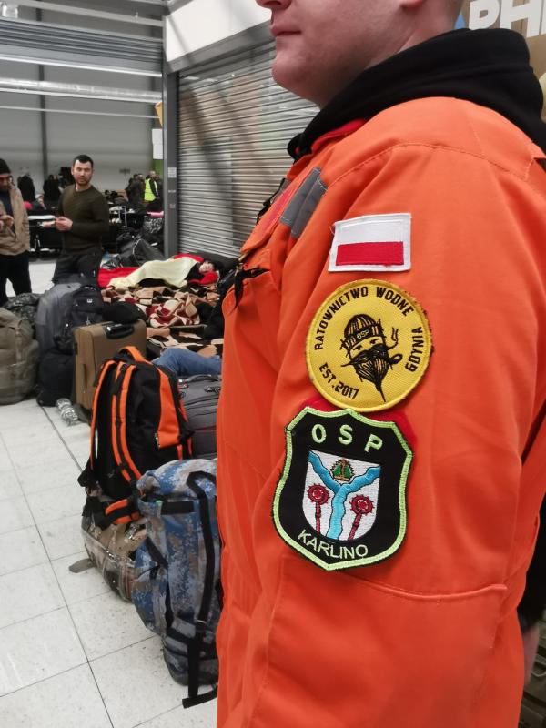 Ratownicy z powiatu Białogardzkiego wyruszyli na granicę Polsko – Ukraińską 