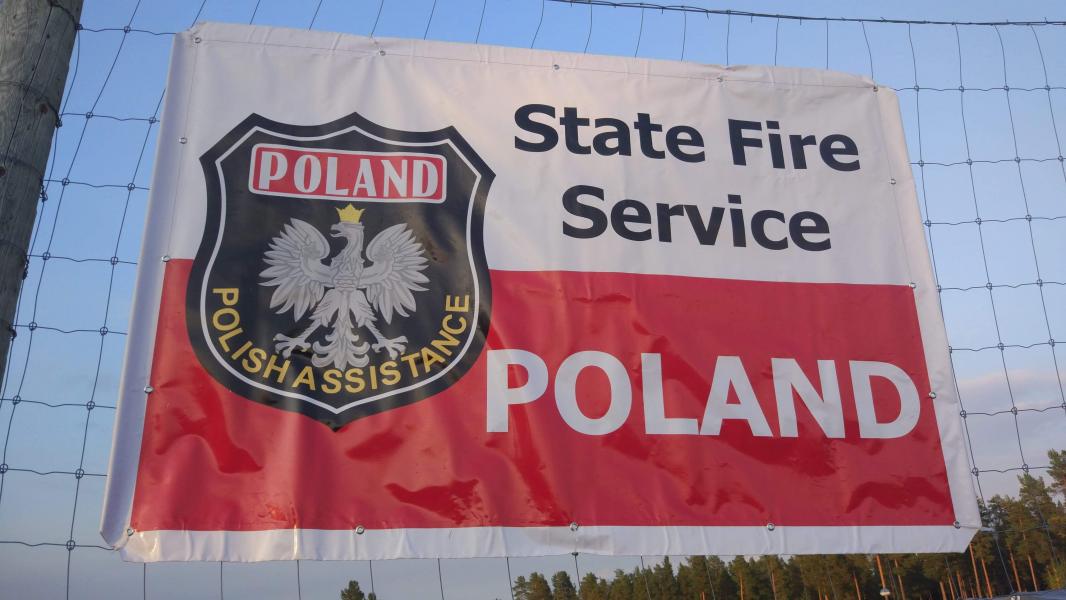 Strażacy dotarli do celu - dziś rozbili obóz!  AKCJA SZWECJA (FOTO)