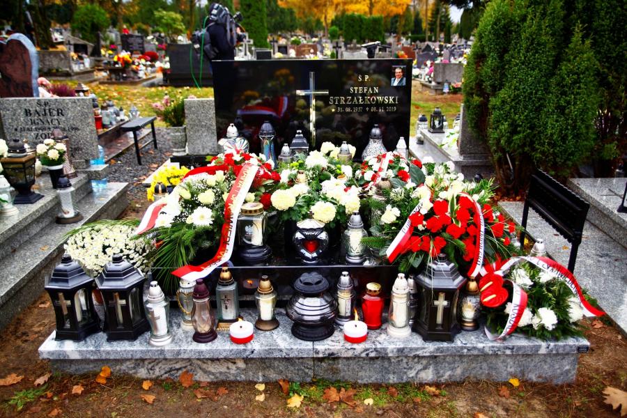 Odsłonięcie tablicy pamiątkowej poświęconej śp. Stefanowi Strzałkowskiemu