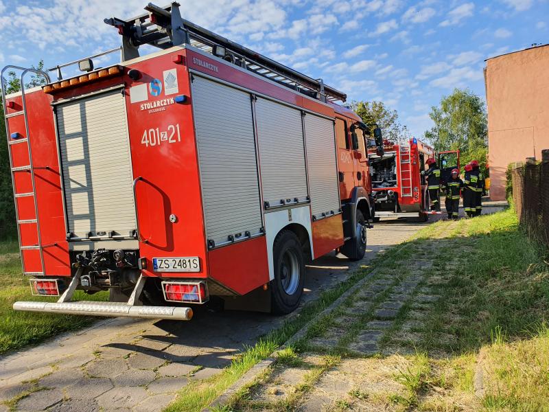 Pożar pieca gazowego w budynku wielorodzinnym!