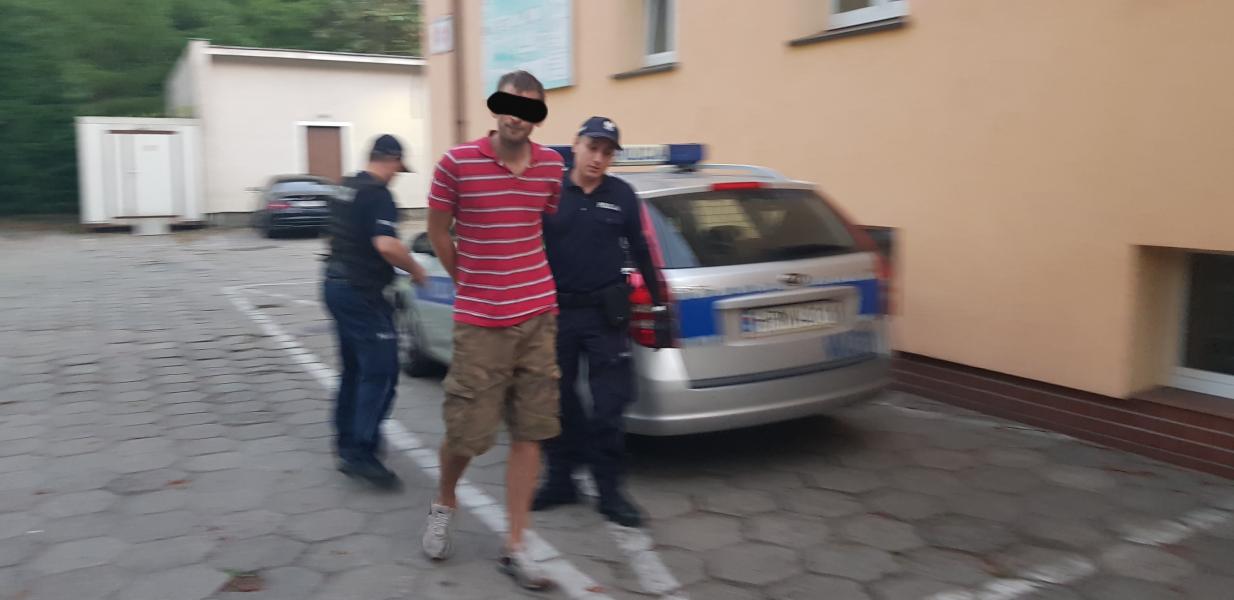 Uciekał przed policją  - rozbił auto i wpadł.