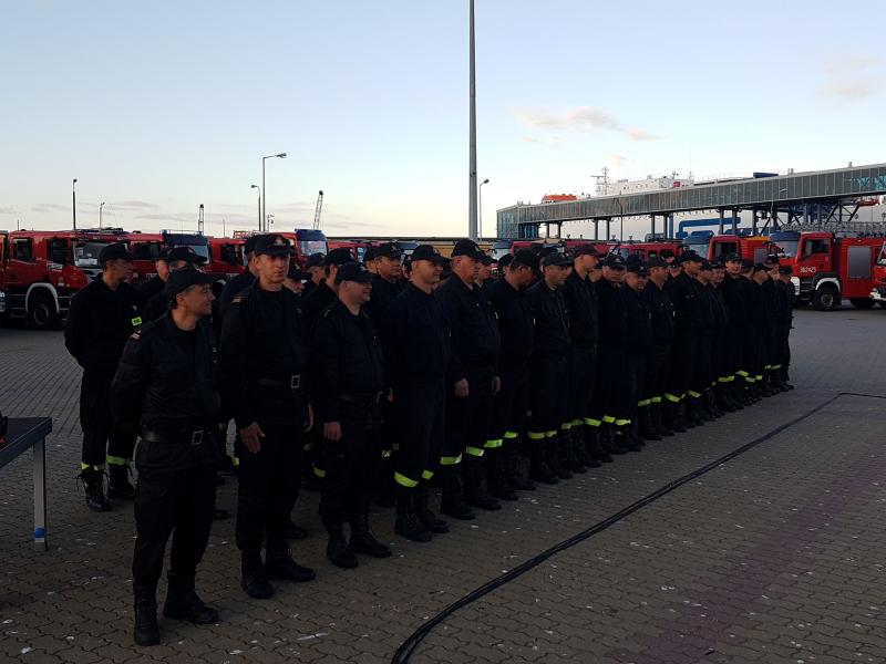 Powitanie strażaków Świnoujście i Białogard - duża porcja zdjęć!