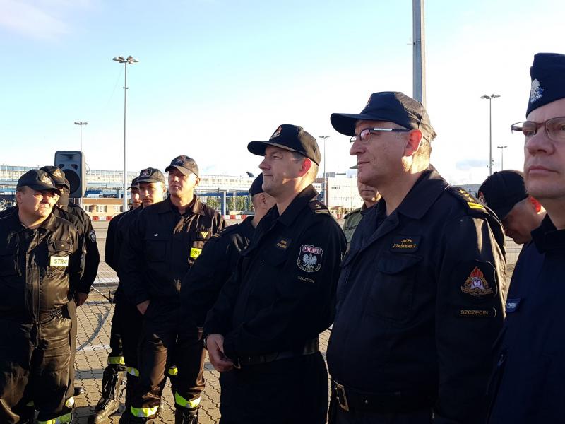 Powitanie strażaków Świnoujście i Białogard - duża porcja zdjęć!