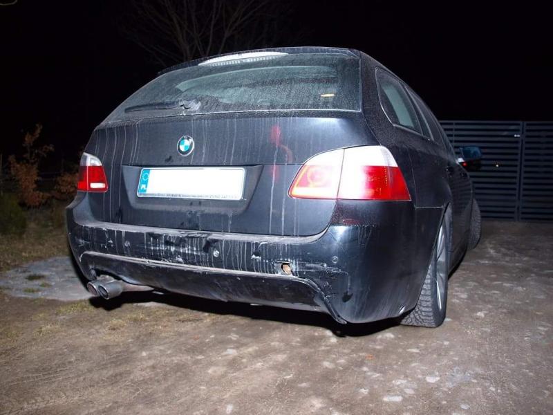 Kolizja pod Białogardem - zderzyły się dwa auta. 