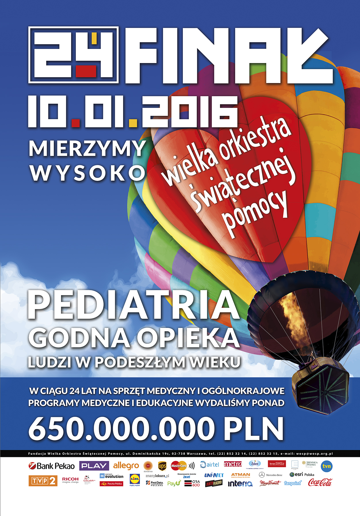 24 Finał Wielkiej Orkiestry Świątecznej Pomocy