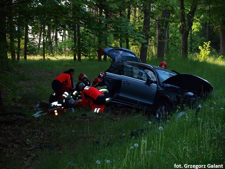 Wypadek w Przegoni