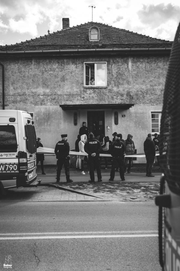 Protest kibiców w Białogardzie - fotoreportaż.