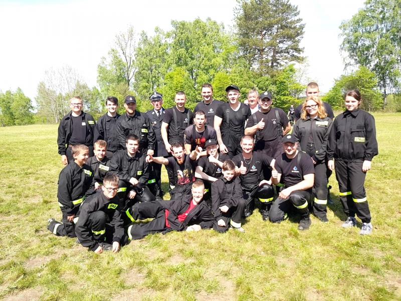 Zawody sportowo  - pożarnicze zakończył strażacki piknik.