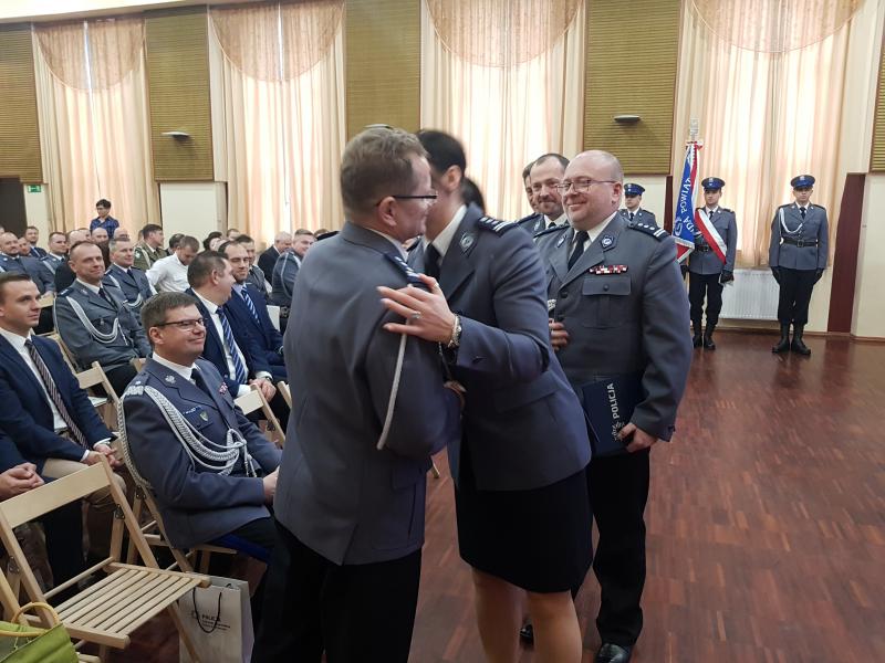 Odprawa Służbowa  i pożegnanie Komendanta Powiatowego Policji w Białogardzie - obszerna fotorelacja.