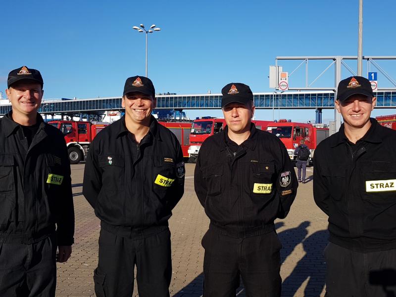 Powitanie strażaków Świnoujście i Białogard - duża porcja zdjęć!