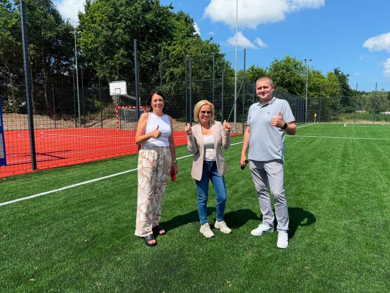 Nowy Orlik przy ul. Sportowej zostanie otwarty już 25 lipca