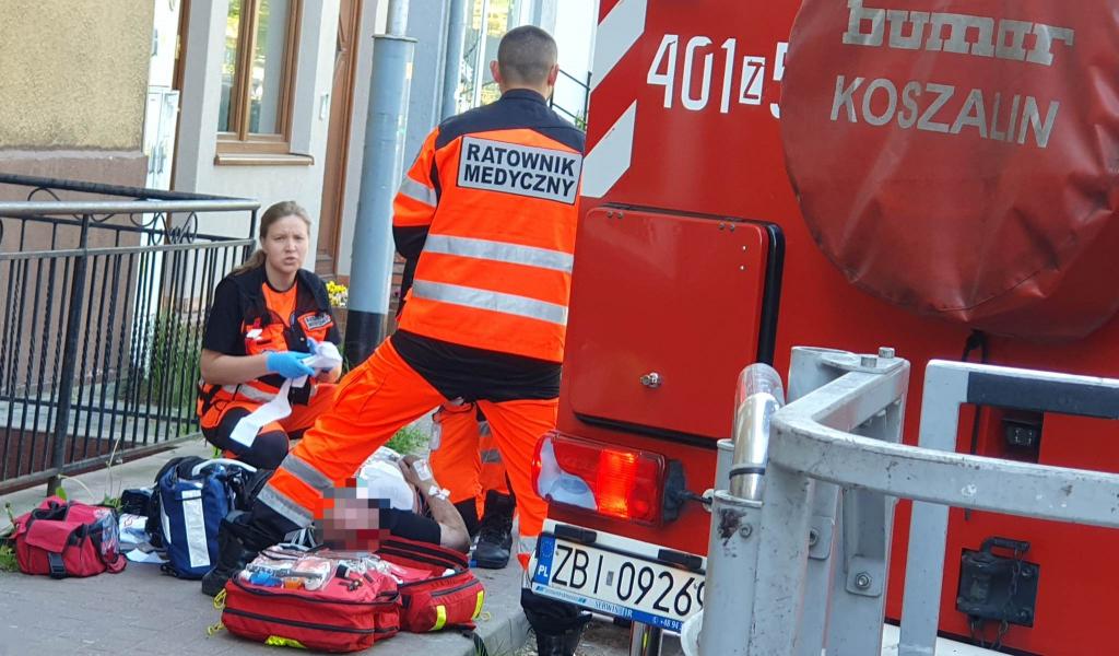 Tragiczny finał pożaru w Białogardzie