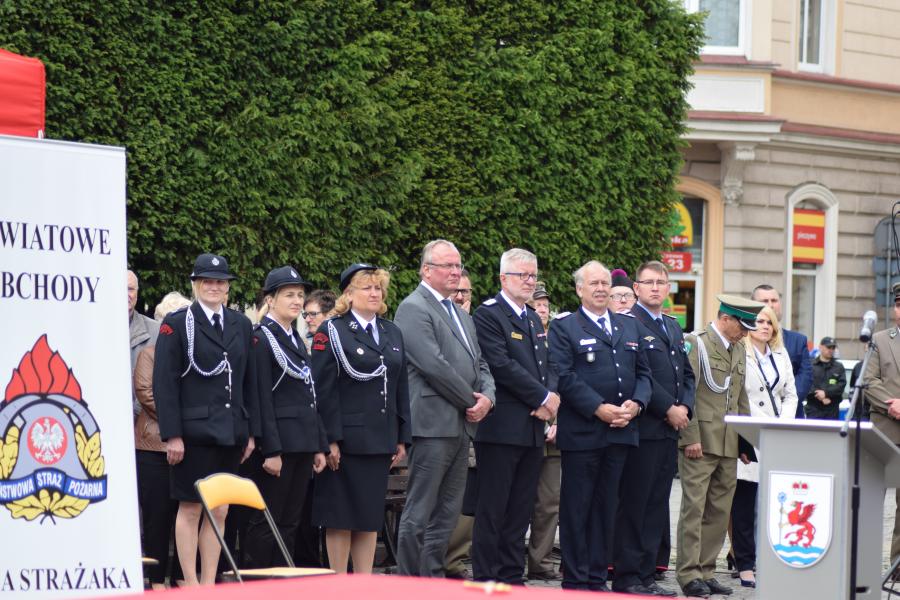 Powiatowe Obchody Dnia Strażaka w Białogardzie. Awanse i odznaczenia.