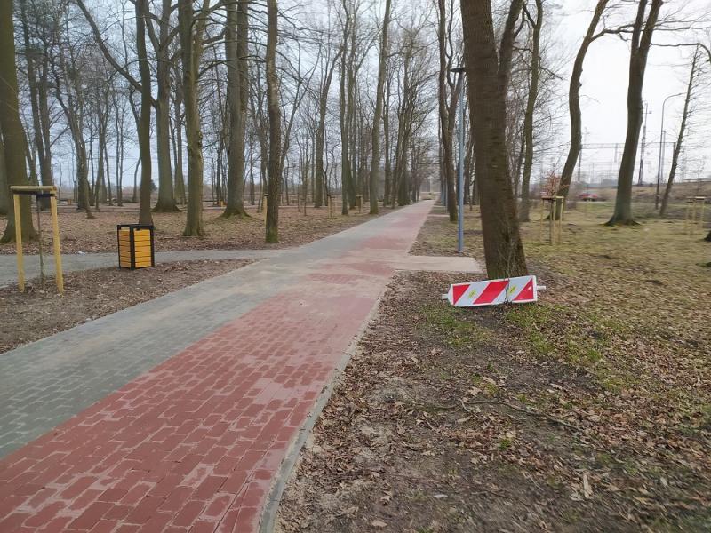 Budowa ścieżki rowerowej do Osiedla Olimpijczyków.