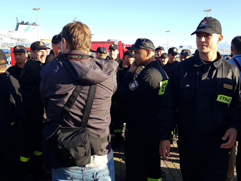 Powitanie strażaków Świnoujście i Białogard - duża porcja zdjęć!