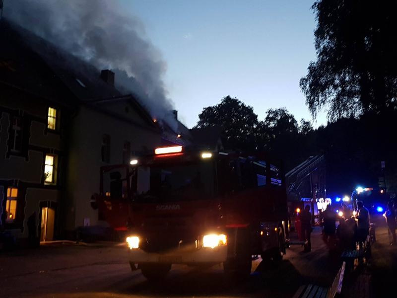 Pożar w Domu Pomocy Społecznej w Białogardzie - ZDJĘCIA - FILM