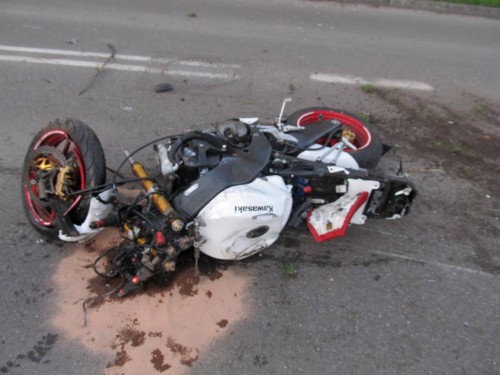 Wypadek na 1-go Maja w Białogardzie.