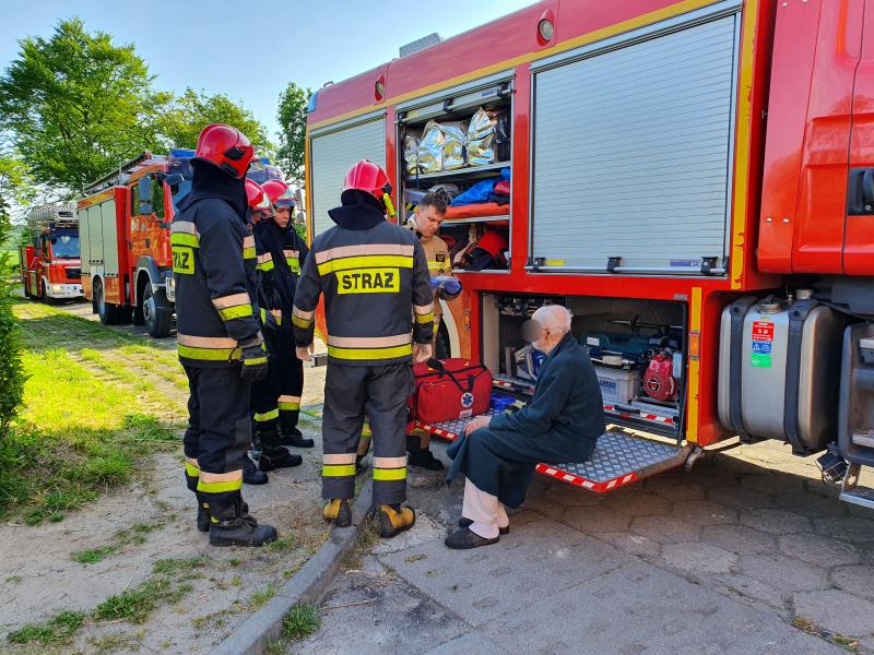 Pożar pieca gazowego w budynku wielorodzinnym!