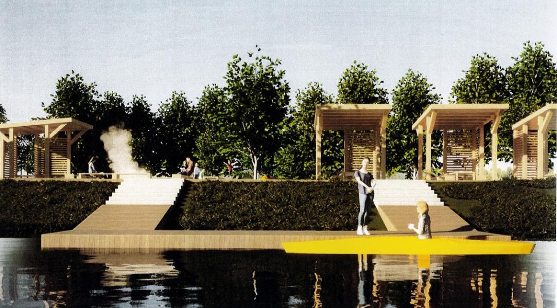 Nowa Przystań kajakowa w Białogardzie