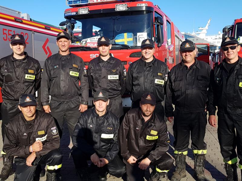 Powitanie strażaków Świnoujście i Białogard - duża porcja zdjęć!